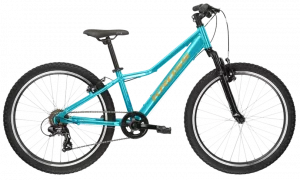 rower 24 cale dla dziewczynki niebieski
